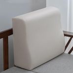 Yatak Boşluğu Dolgusu, Su Geçirmez Fildişi Kanepe Paspasları 90x50x8cm, Ergonomik Kama Okuma Yastığı ve Sırtlığı, Çıkarılabilir Kapaklı Yüksek Yoğunluklu Köpük Yatak Boşluğu Dolgu Yastığı, Tam Destek