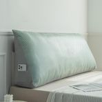 Yatak Boşluğu Dolgusu, Yeşil 79 inç King Okuma Kama Yastığı - Yatak istirahati için Çıkarılabilir Rattan Yastık Yastığı, Bel Desteği, Daybed için Yetişkin Sırt Desteği, Ranza, Yatak Boşluğu Dolgusu