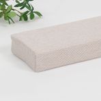 Yatak boşlukları için dolgu, bej başlık yastığı, 60 x 20 x 20 cm, çıkarılabilir okuma yastığı, yüksek yoğunluklu köpük kanepe tutucu, yatak boşlukları için dolgu, Tab için ideal