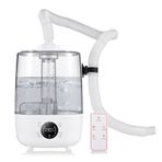 Yatak Odası için 4L Nemlendiriciler Hava Nemlendiriciler Aroma LCD Ekranlı Dokunmatik Kontrol Düğmeleri Uzaktan Kumanda Ekstra Uzun Hortum Başlığı Ultra Sessiz Zamanlayıcı 3 Mist YOUMAXE