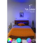 yatak tv üstü Led abajur ışık Uzaktan Kumandalı 16 Renk 4 animasyon yapışkanlı bed.lightma