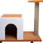 Yataklı Kedi Evi Pugalo Yataklı Küçük Kedi Evi