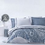 Yataş Asral Tek Kişilik Yatak Örtülü Nevresim Takımı / Çeyiz Seti- Indigo - 160 x 220 cm