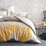 Yataş Bedding Aden Ranforce Gri 160x220 cm Tek Kişilik Nevresim Takımı