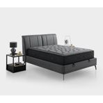 Yataş Bedding Black Ice 200x200 cm Çift Kişilik Yatak-Baza-Başlık 3'lü Set