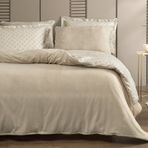 Yataş Bedding Charme Arwin Kadife Saten Nevresim Takımı 240x220 cm Çift Kişilik XL