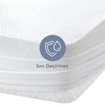Yataş Bedding Eco Dormy Ekstra Koruma 100x200 cm Sıvı Geçirmez Alez
