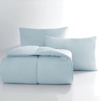 Yataş Bedding Macaron 195x215 cm Mavi Yumuşak Yapısı ile Tam Konfor Çift Kişilik Yorgan Yastık Seti