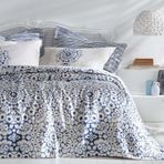 Yataş Bedding Sancia Mavi Çift Kişilik Pike Takımı