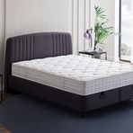 Yataş Bedding Silver Therapy 120x200 cm Tek Kişilik Yatak Baza Başlık 3'lü Set