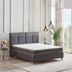 Yataş Dream Line Yatak Baza Başlık Set - Koyu Gri, Antrasit - 100 x 200 cm