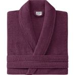 Yataş Essentials Yüksek Su Emici %100 Pamuk Penye Dokulu Bornoz - Fuşya - L - XL