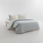 Yataş Este %100 Pamuk Çift Kişilik Ranforce Nevresim Takımı - Mavi - 200 x 220 cm