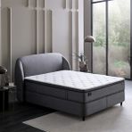 Yataş Lotto Orthopedic Support 3'lü Yatak, Baza, Başlık Set - 140 x 200 cm - Antrasit