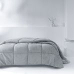Yataş Macaron Tek Kişilik Wellsoft Yorgan - Gri - 155 x 215 cm