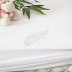 Yataş Mini Bambu 70x130 cm Beyaz Sıvı Geçirmez Bebek Alez