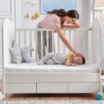 Yataş Mini Twiny Yıkanabilir Kılıflı Sünger Bebek Yatağı - 70 x 120 cm