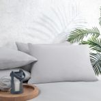 Yataş Softy 2'li Yastık Kılıfı - Gri - 50x70