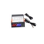 YATE10 Stc-3008 220v 10a Çift Ekranlı Çift Problu Termostat (NEM ÖLÇMEZ) Kuluçka Makinalarına Uygun