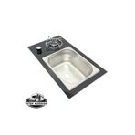 Yatek Karavan Karavan Tek Ocak Evye Kare 33 x 55 Gaz Emliyetli