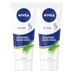 Yatıştırıcı El Bakım Kremi Aloe Vera 75ml, Nemlendirici, Yumuşak Cilt, Hızlı Emilir, X2 Adet