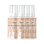 Yatıştırıcı Vegan Soft Vanilla Bebek Kolonyası Organik Aloe Vera Vanilya Kokulu 6x40ml