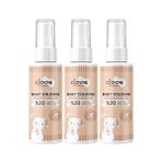Yatıştırıcı Vegan Soft Vanilla Milk Bebek Kolonyası Organik Aloe Vera Sütlü Vanilya Kokulu 3x40ml