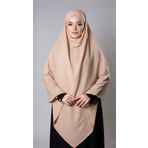 Yavru Ağzı Pratik Hazır Geçmeli Tesettür Eşarp Medine İpeği Bağcıklı Sufle Hijab 2301_35
