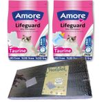 Yavru Kedi Süt Tozu Lifeguard 2X240GR, Biberon, Kedi Otlu Tırmalama - 480 g + Tırmalama