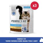 Yavru Tavuklu Kuru Kedi Maması 750 G 3x