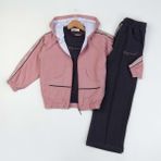 Yavrucak Kapşon Ceketli 9-12 Yaş Kız 3lü TAKIM-7062594 - Pembe - 10 Yaş
