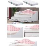 Yavrulu Yatak, Eymen Yavrulu Karyola - Pembe + 2 Adet Comfort Yatak