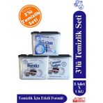 Yavulu Ev Temizlik Seti Üçlü Set (Boraks - Çamaşır Sodası - Oxy- Clean) - 1 kg