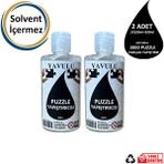 Yavulu Puzzle Yapıştırıcısı 100 Ml (2 Adet) 3000 Parça Yapıştırma Kapasitesine Sahip Şeffaf Tutkal