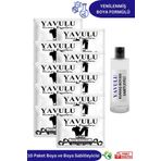 yavulu Siyah Kumaş Boyası / Tekstik Boyası / Giysi Boyası / Toz Kumaş Boyası 10Ad.