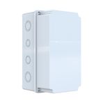 YAVUZ Buat Kutusu, Bağlantı Kutusu, Dağıtım Kutusu IP65 Su Geçirmez 120 x 220 x 120 mm Muhafaza Kutusu POLİ 032-1222-D
