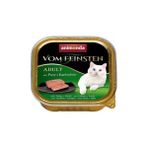 Yavuz Group Vom Feinsten Hindili ve Tavşanlı Yetişkin Kedi Konservesi 100 gr