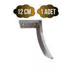 Yay Krom 12Cm Metal Ayak Masa Dolap Ve Mobilya Ayağı(Krom)(12Cm)(Metal) Krom 12Cm 12Cm - 1 Adet