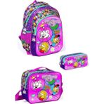Yaygan Kids Kral Şakirdesenli 3lü Ilkokul Çanta Seti - Pembe
