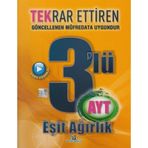 Yayın Denizi Yayınları AYT Eşit Ağırlık Tekrar Ettiren 3'lü Deneme