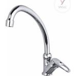 Yayke Mermerden Tekli Aç Kapa Mix Evye Lavabo Bataryası (Soğuk Su Girişli ) - Krom