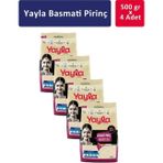 Yayla Basmati Pirinç 500 gr x 4 Adet