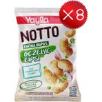 Yayla Notto Ege Baharatları Çeşnili Bezelye Cipsi 55 G X8 - 440 gr