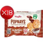 Yayla Popnays Acı Barbekü Çeşnili Mısır ve Pirinç Patlağı 34 G X18 - 612 gr
