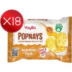 Yayla Popnays Bal ve Hardal Çeşnili Mısır ve Pirinç Patlağı 34 G X18 - 612 gr