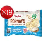 Yayla Popnays Deniz Tuzlu Yulaf Ezmeli Basmati Pirinç Patlağı 32 G X18 - 576 gr