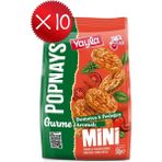 Yayla Popnays Gurme Domates ve Fesleğen Aromalı Mini Mısır ve Pirinç Patlağı 50 G X10 - 500 gr