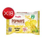 Yayla Popnays Süt Mısırı Çeşnili Mısır ve Pirinç Patlağı 34 g x18