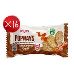 Yayla Popnays Tuzlu Karamel Çeşnili Mısır ve Pirinç Patlağı 68 g x16