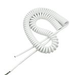 Yaylı Spiral Kablo, 4 Core Spiral Electric Wire Stretch 3 Meters PU Copper Retractable Cord 0.1-4mm2(2.5mm2)